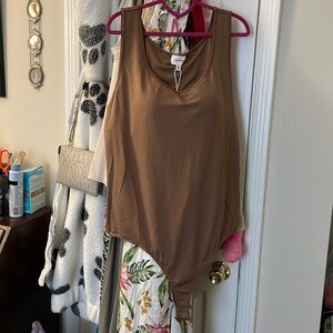 Cocoa brown bodysuit